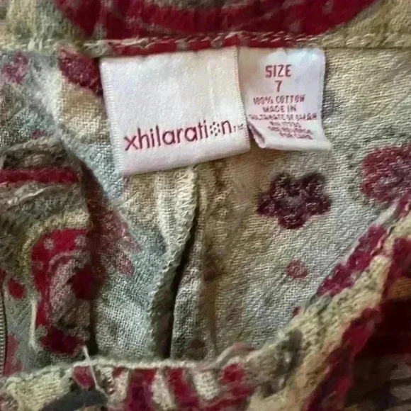 Exhilaration Size 7 Capris - Picture 3 of 4